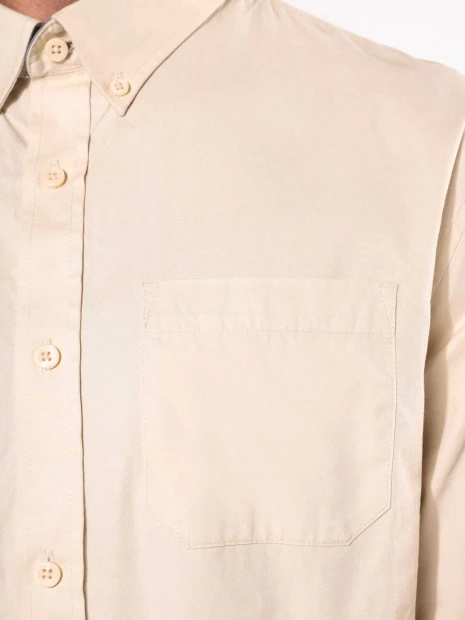 Chemises à personnaliser KARIBAN Chemise coton manches longues Nevada homme 