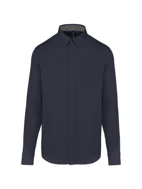 KARIBAN Chemise coton manches longues Nevada homme /api/colors/b68891a9-1d28-4f7a-8deb-775c45027afd personnalisable