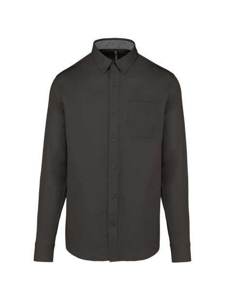 KARIBAN Chemise coton manches longues Nevada homme /api/colors/3664e9be-231a-44a8-bacd-707b001b474c personnalisable