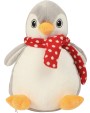 Benodigdheden MUMBLES Pinguin met rits voor bedrukking &amp; borduring