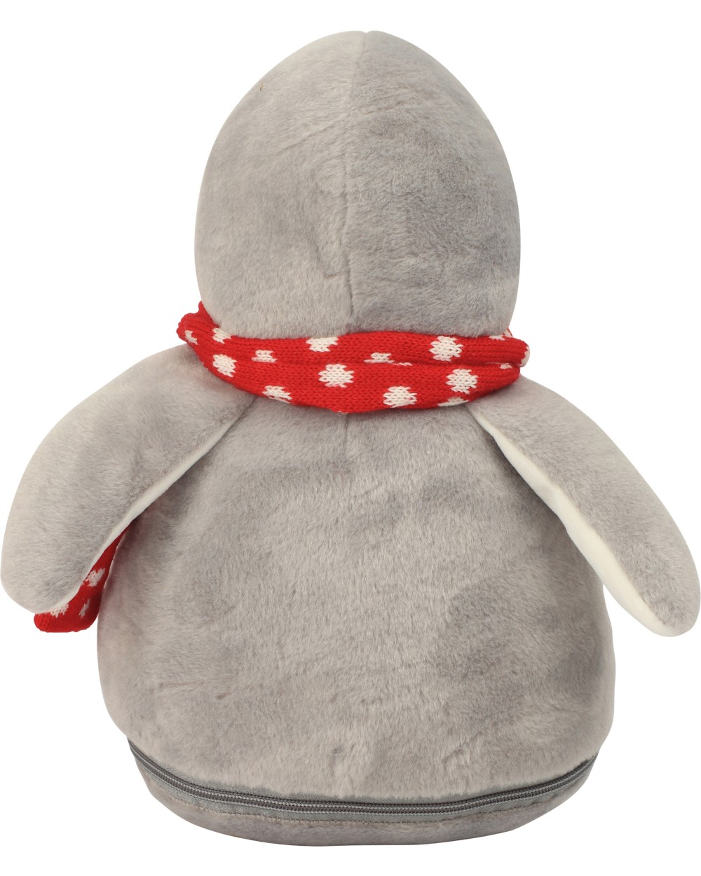 Benodigdheden MUMBLES Pinguin met rits voor bedrukking &amp; borduring