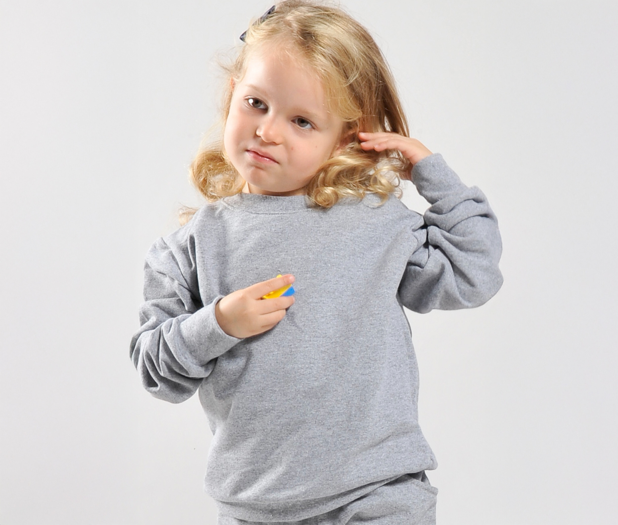 Sweaters & hoodies VESTI KIDS CREWNECK SWEATSHIRT voor bedrukking &amp; borduring