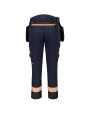 Pantalons personnalisable PORTWEST Pantalon DX4 poches flottantes démontables slim fit