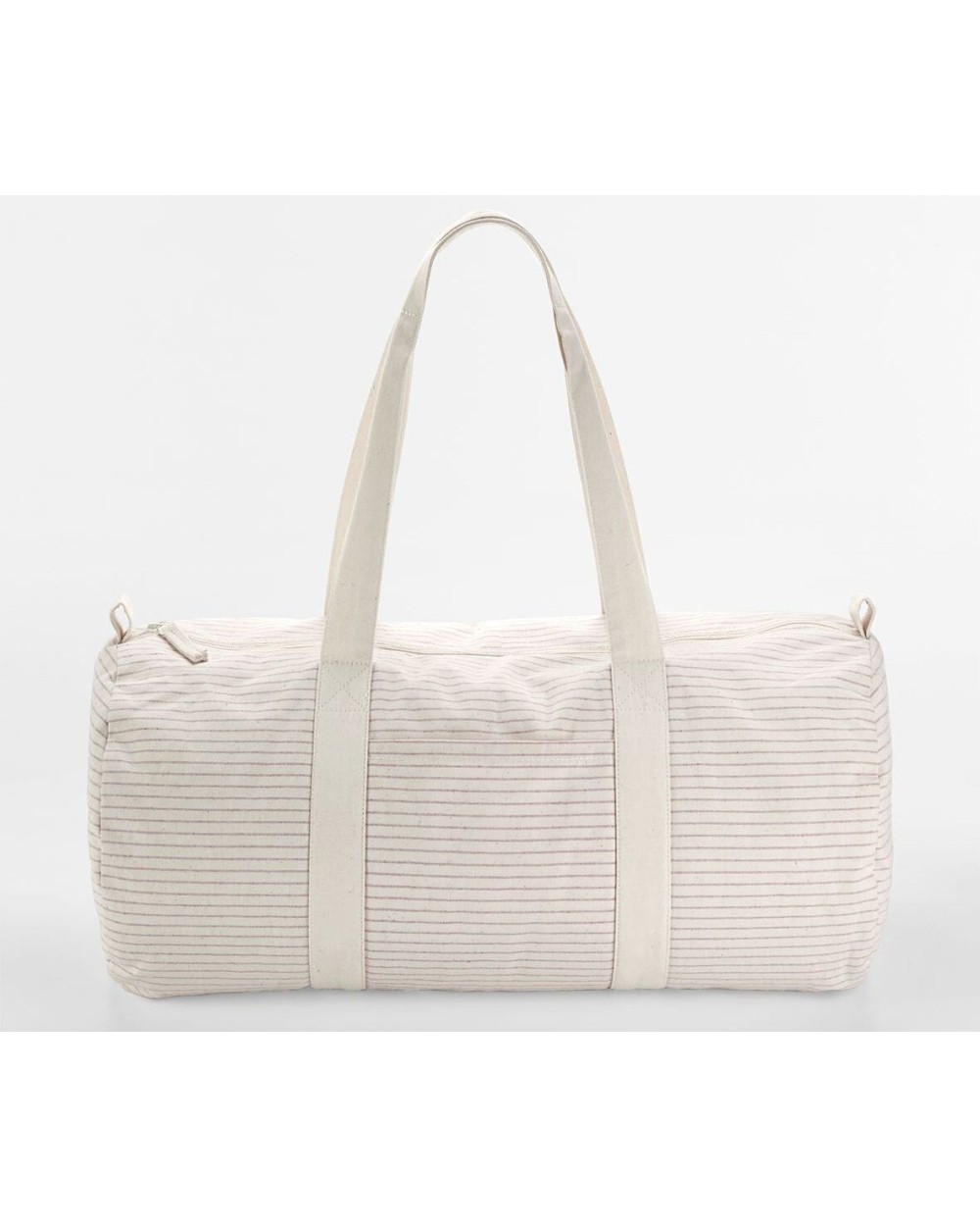 WESTFORDMILL STRIPED ORGANIC COTTON BARREL BAG Taschen personalisierbar