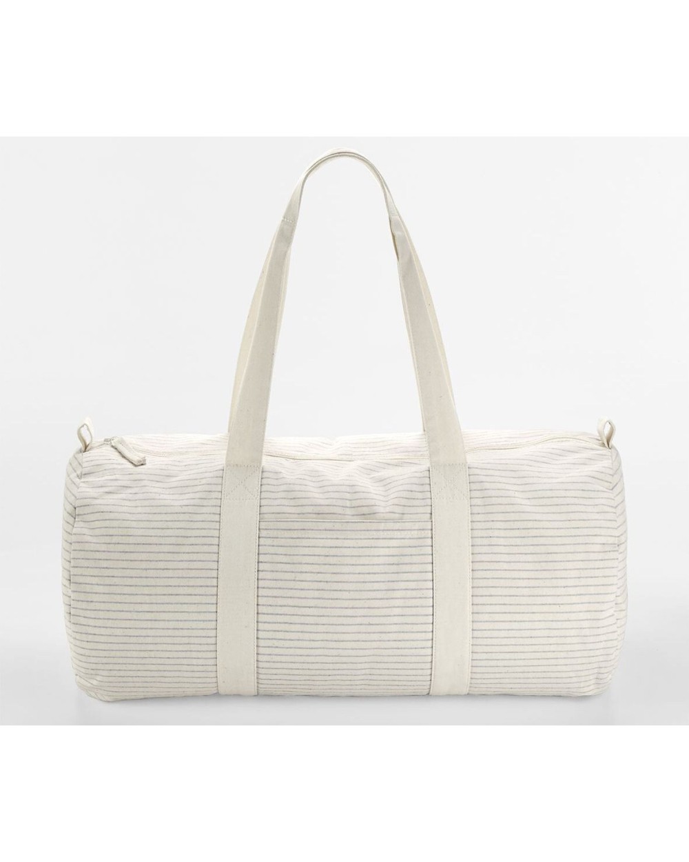 WESTFORDMILL STRIPED ORGANIC COTTON BARREL BAG Taschen personalisierbar