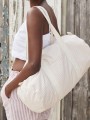 Sacs & Bagagerie à personnaliser WESTFORDMILL STRIPED ORGANIC COTTON BARREL BAG 