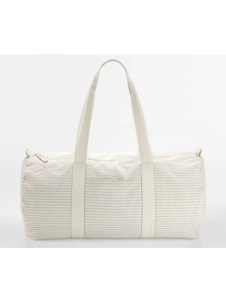 WESTFORDMILL STRIPED ORGANIC COTTON BARREL BAG /api/colors/1b2f50da-8438-41d1-9f67-b3d174b5c6a0 personnalisable
