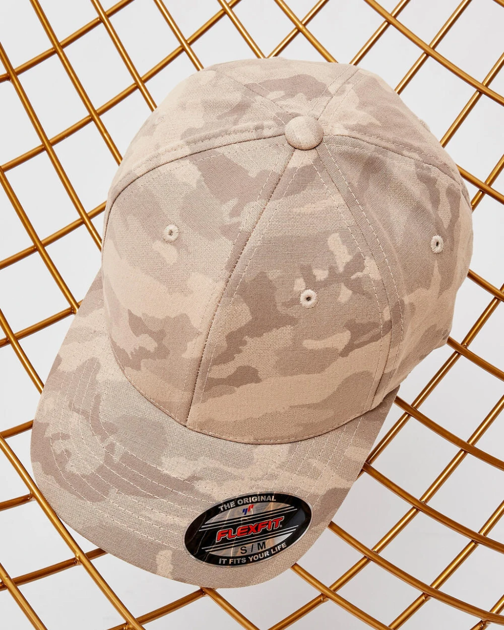 FLEXFIT Flexfit Light Camo Kappen personalisierbar