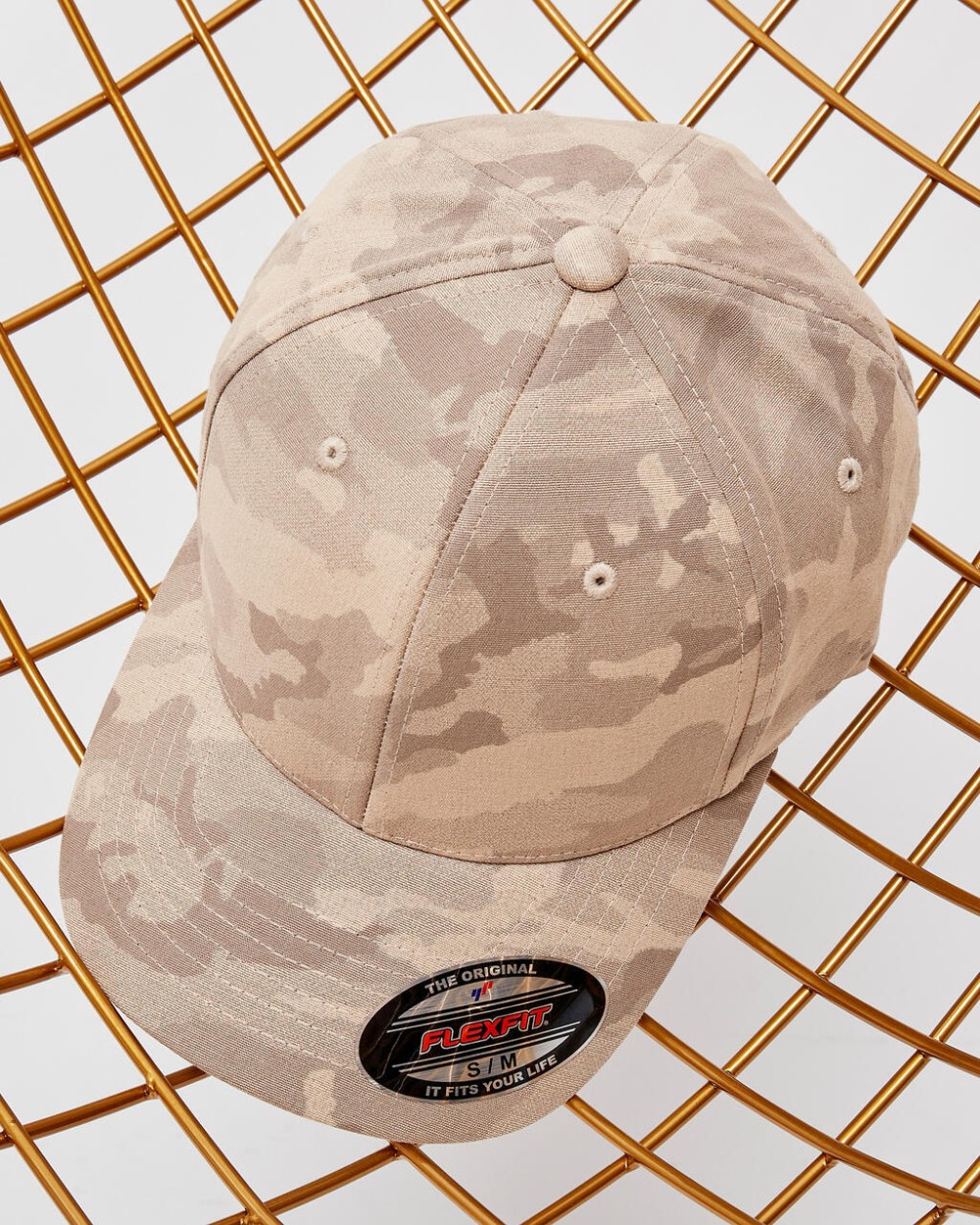 FLEXFIT Flexfit Light Camo Kappen personalisierbar