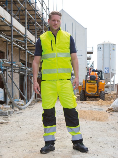 Vestes à personnaliser RESULT Bodywarmer de sécurité réversible 
