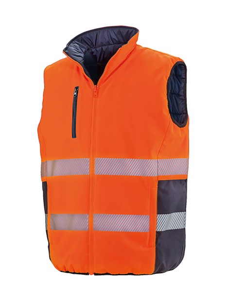 RESULT Bodywarmer de sécurité réversible /api/colors/a860a6be-9884-4366-af9b-246f7b3c2f05 personnalisable