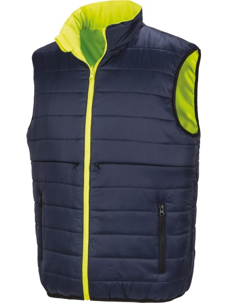 RESULT Bodywarmer de sécurité réversible /api/colors/fb59c82a-1518-4e01-8a15-8c981e767581 personnalisable
