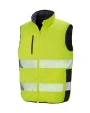 Vestes personnalisable RESULT Bodywarmer de sécurité réversible