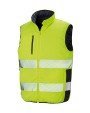 Vestes personnalisable RESULT Bodywarmer de sécurité réversible