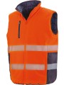 RESULT Bodywarmer de sécurité réversible /api/colors/0aad5c4a-eb98-494a-9ed4-431a9991f2a8 personnalisable