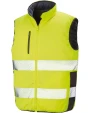 Vestes personnalisable RESULT Bodywarmer de sécurité réversible