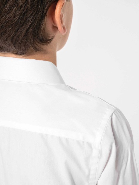 Chemises à personnaliser KARIBAN Chemise popeline manches longues enfant 