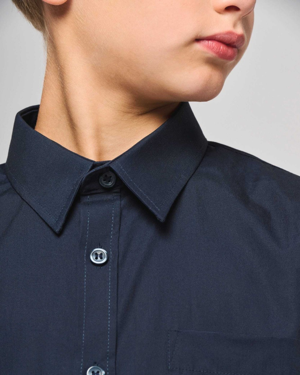 Chemises personnalisable KARIBAN Chemise popeline manches longues enfant