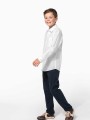 Chemises à personnaliser KARIBAN Chemise popeline manches longues enfant 