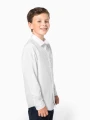 Chemises à personnaliser KARIBAN Chemise popeline manches longues enfant 