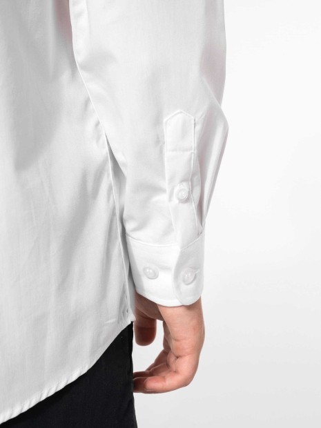 Chemises à personnaliser KARIBAN Chemise popeline manches longues enfant 