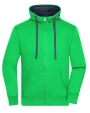 Sweaters & hoodies JAMES & NICHOLSON Men`s Lifestyle Zip-Hoody voor bedrukking &amp; borduring