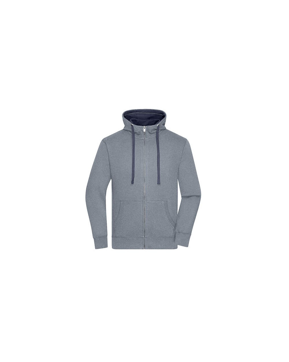 JAMES & NICHOLSON Men´s Lifestyle Zip-Hoody Sweatshirts personalisierbar