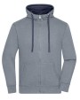 Sweat-shirts personnalisable JAMES & NICHOLSON Men´s Lifestyle Zip-Hoody