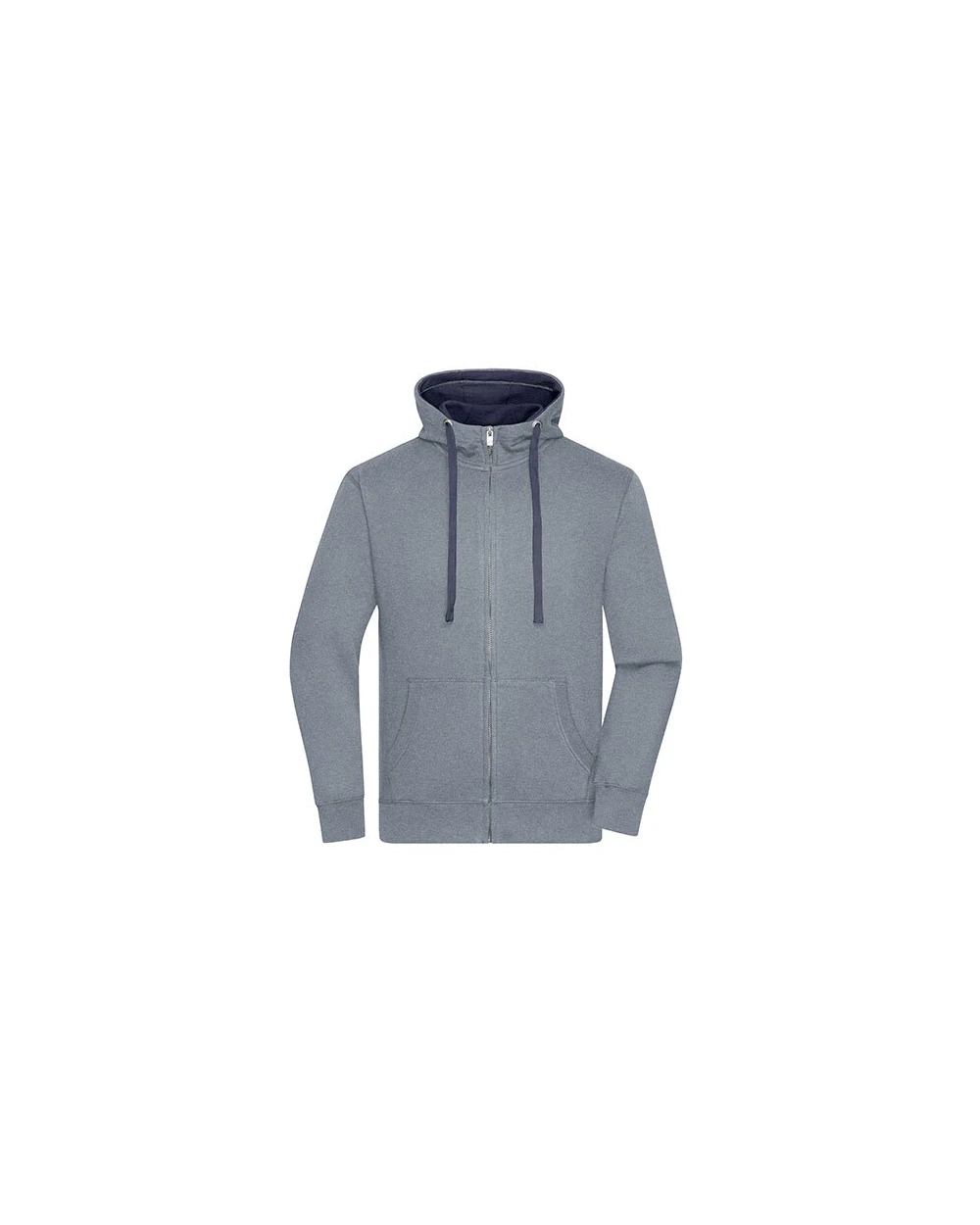 Sweat-shirts personnalisable JAMES & NICHOLSON Men´s Lifestyle Zip-Hoody