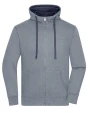 Sweat-shirts personnalisable JAMES & NICHOLSON Men´s Lifestyle Zip-Hoody