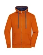 Sweaters & hoodies JAMES & NICHOLSON Men`s Lifestyle Zip-Hoody voor bedrukking &amp; borduring