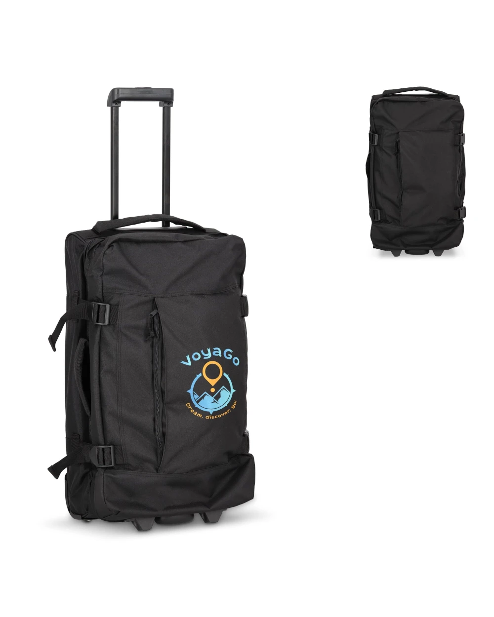 4DO Trolley-Reisetasche 38L Taschen personalisierbar