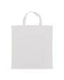 4DO Einkaufstasche OEKO-TEX® 140g/m² 38x42 cm kurze Henkel Taschen personalisierbar