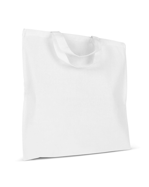 4DO Einkaufstasche OEKO-TEX® 140g/m² 38x42 cm kurze Henkel Taschen personalisierbar