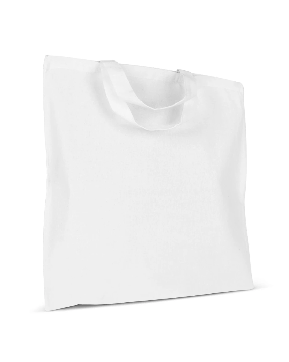 Tassen & Zakken 4DO Schoudertas OEKO-TEX® gekleurd kort 140g/m² 38x42 cm voor bedrukking &amp; borduring
