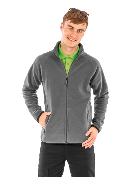 Laines polaires à personnaliser RESULT Veste polarthermique en polaire recyclée 