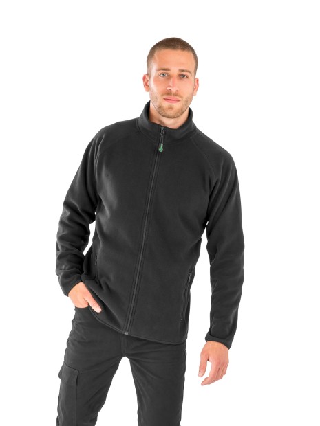 Laines polaires à personnaliser RESULT Veste polarthermique en polaire recyclée 