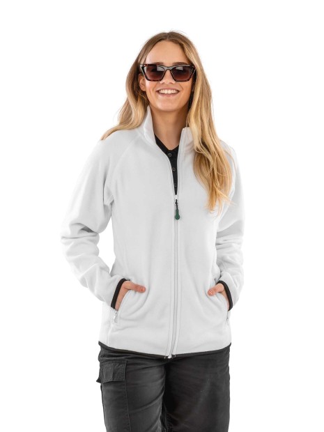 Laines polaires à personnaliser RESULT Veste polarthermique en polaire recyclée 