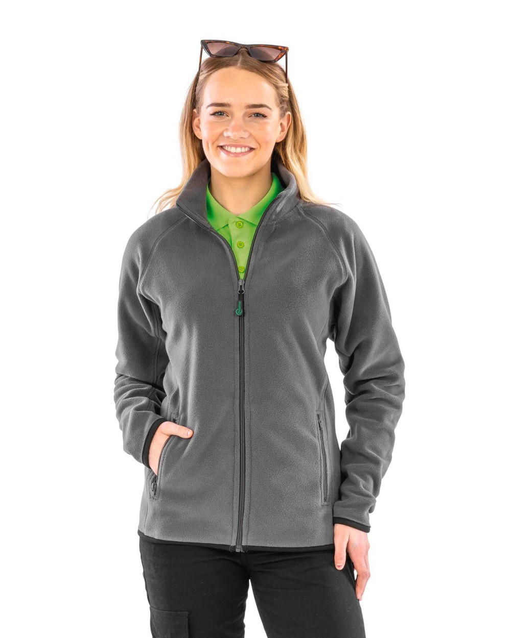 Laines polaires personnalisable RESULT Veste polarthermique en polaire recyclée