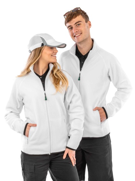 Laines polaires à personnaliser RESULT Veste polarthermique en polaire recyclée 