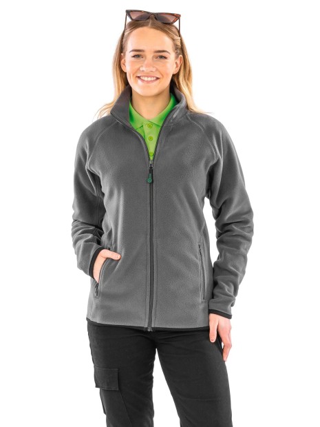 Laines polaires à personnaliser RESULT Veste polarthermique en polaire recyclée 