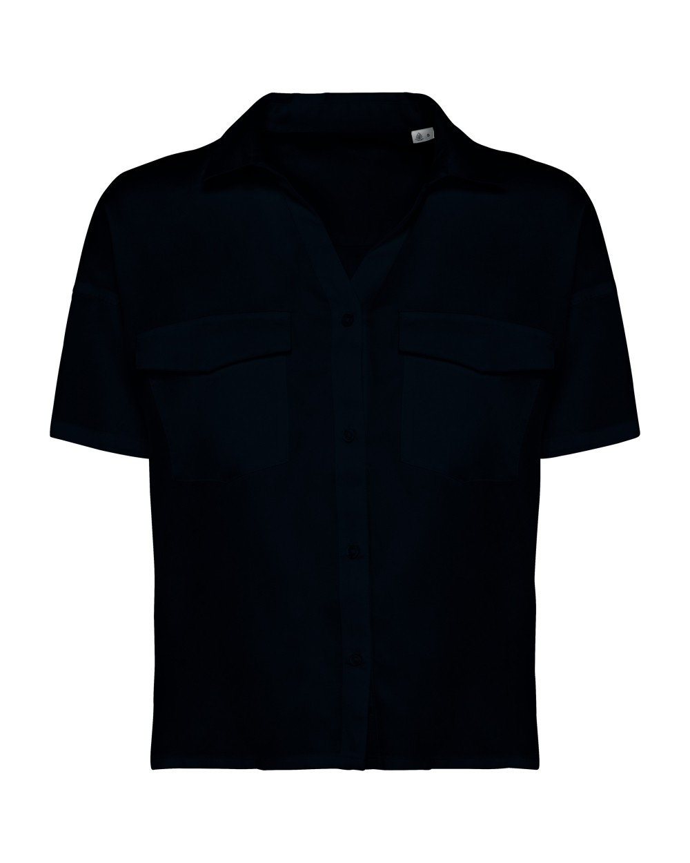 Hemden SPASSO Ecologische oversized damesblouse van lyocell voor bedrukking &amp; borduring