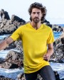 PROMODORO Premium V-Neck-T T-Shirts personalisierbar