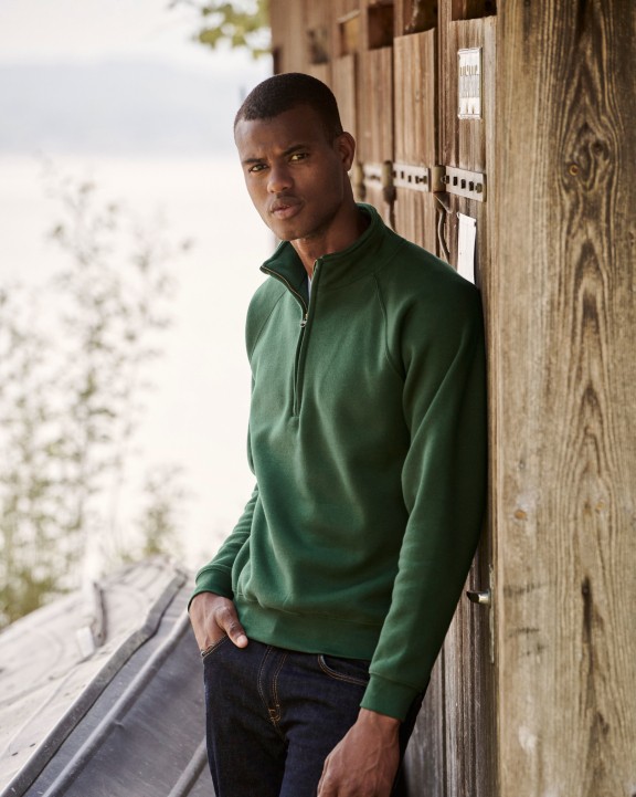 Sweat-shirts personnalisable FOL Sweat-shirt col zippé Premium (62-032-0)