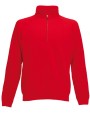 FOL Premium Zip Neck Sweatshirt (62-032-0) Sweatshirts personalisierbar