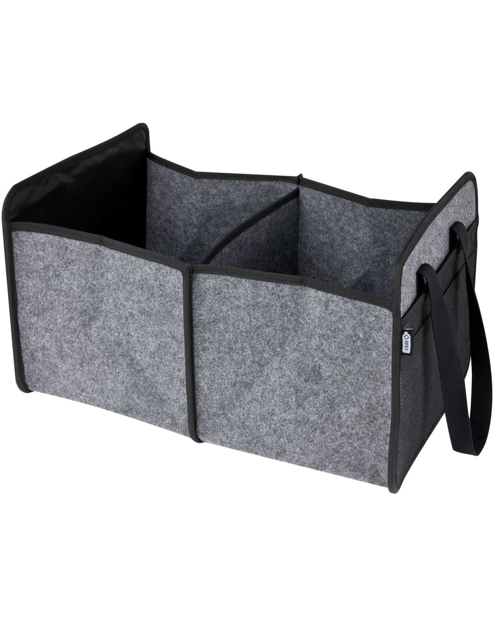 4DO Felta faltbarer Auto-Organizer aus GRS-recyceltem Filz Taschen personalisierbar