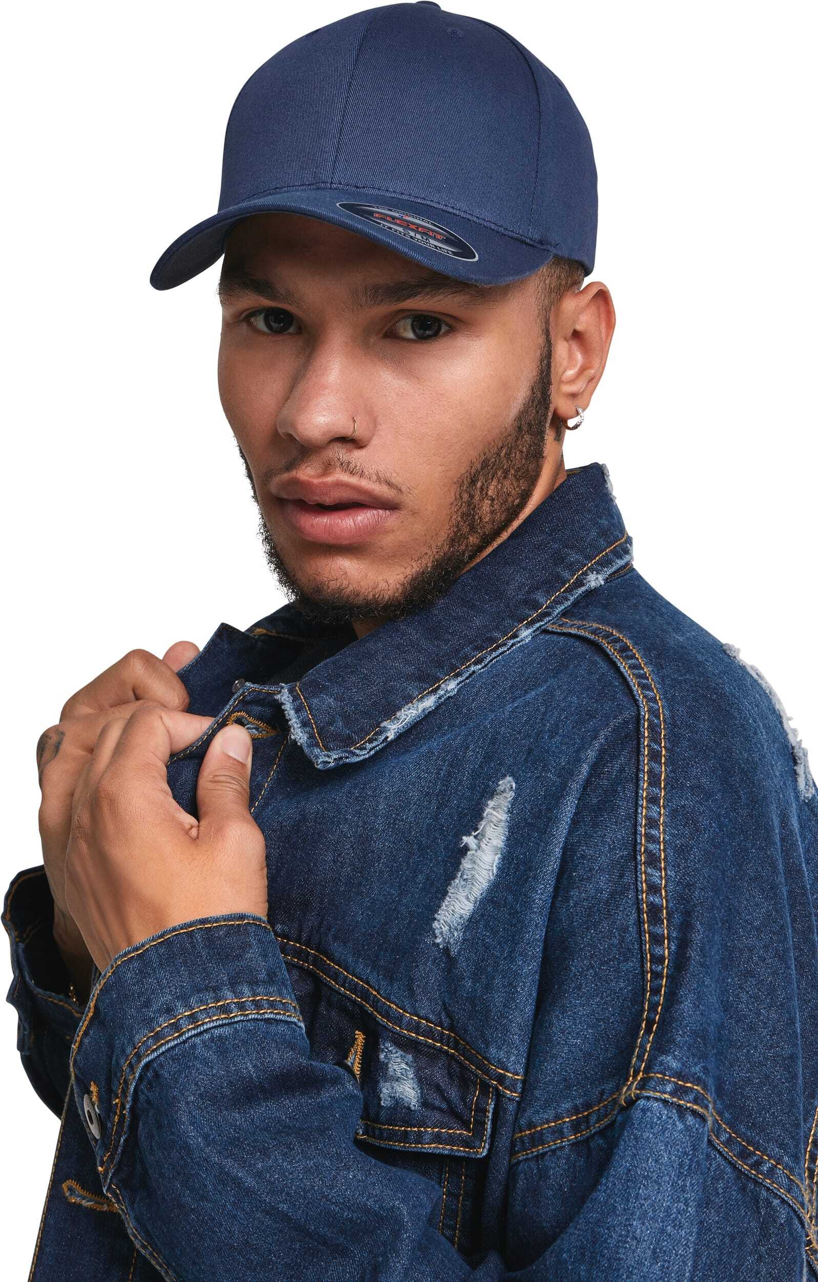 Petjes FLEXFIT Pet Flexfit in biologisch katoen voor bedrukking &amp; borduring