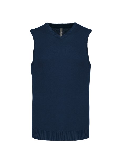 KARIBAN Pull col V sans manches /api/colors/b68891a9-1d28-4f7a-8deb-775c45027afd personnalisable