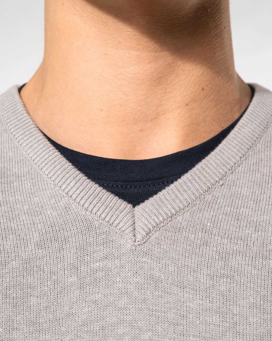 Pulls personnalisable Kariban Pull col V sans manches