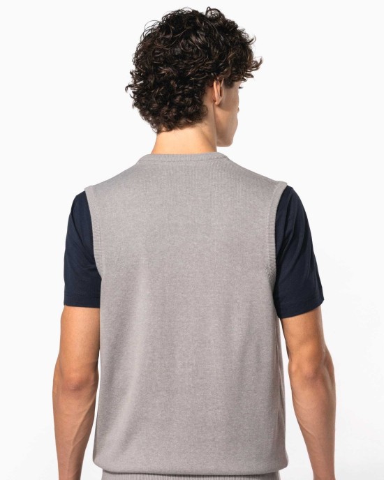 Pulls personnalisable Kariban Pull col V sans manches
